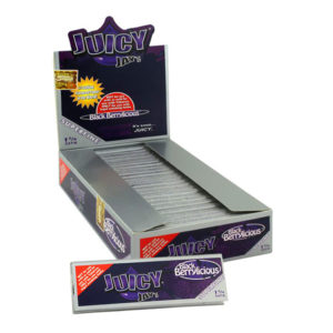 Juicy Jay Black Berrylicious Superfine Rolling Papers 1.25"