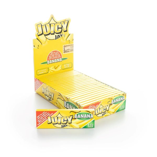 Juicy Jay Banana Rolling Papers 1.25"