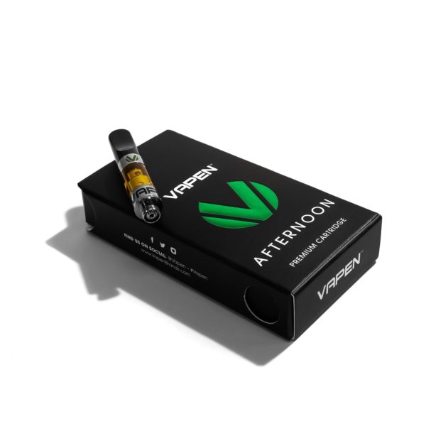 Vapen Afternoon Cartridges in two flavors: Orange Creamside and Peach - Premium CBD Cartridge