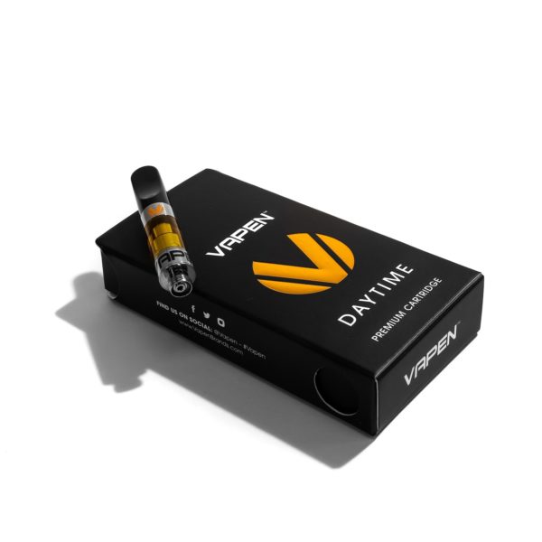 Vapen Daytime Cartridges in three flavors: Limoncello, Agent Orange, and Mellow Melons - Premium CBD Cartridge