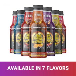 High Voltage Drinks - Seven Flavors - Detox Drink 16oz