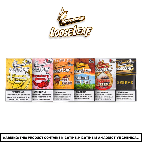 LooseLeaf Blunt Wraps all flavors