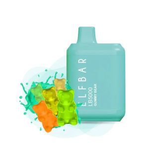 Elf Bar - Gummy Bear Variation (sold at Rollerz Smoke Shop) turquoise