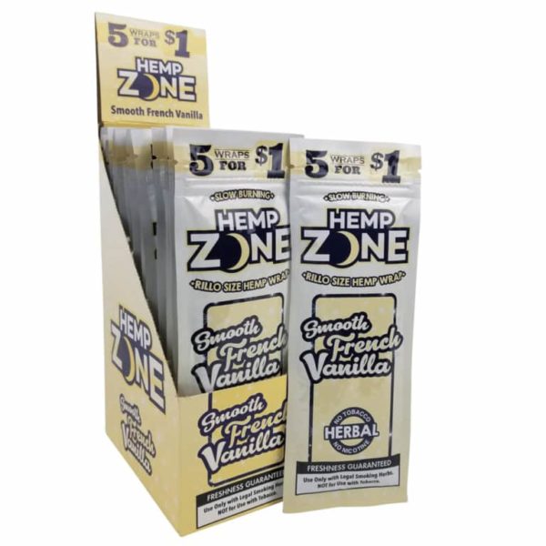 Hemp Zone - 5 Slow Burning Wraps - Image 12