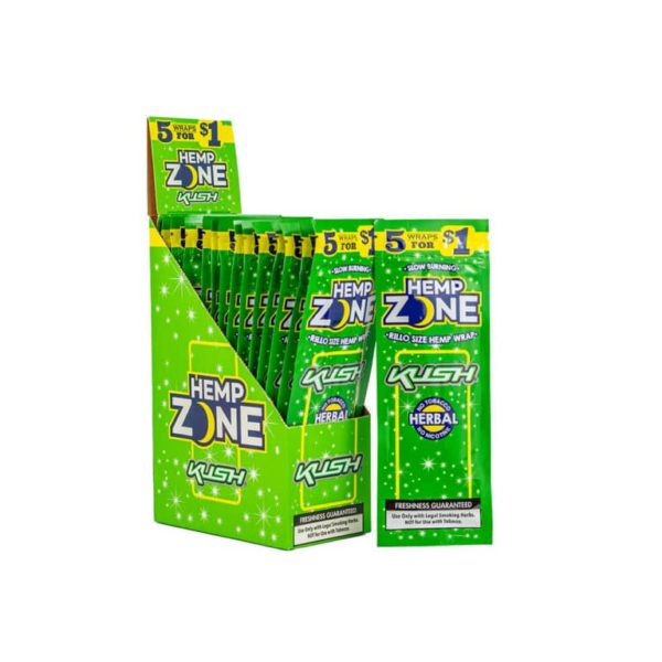 Hemp Zone - 5 Slow Burning Wraps - Image 5