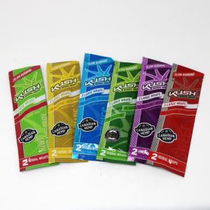 Kush Herbal Wraps - 2 Packs - All Flavors