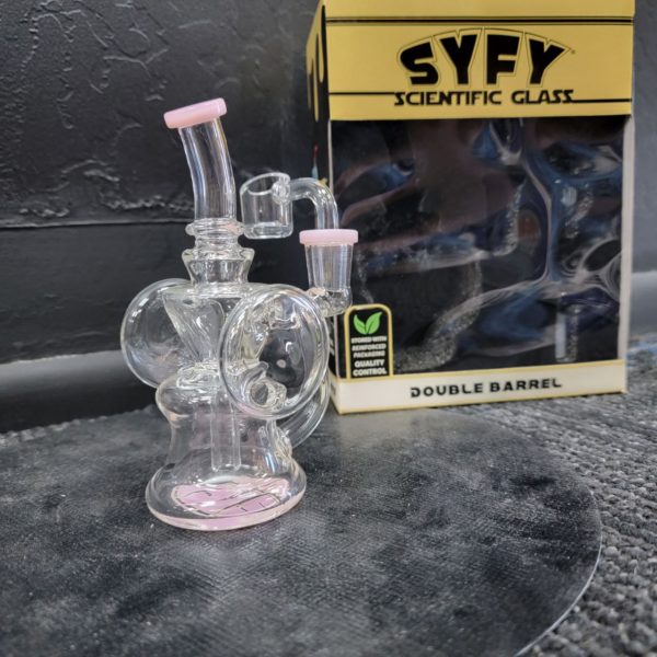 SYFY Scientific Glass Double Barrel - Pink